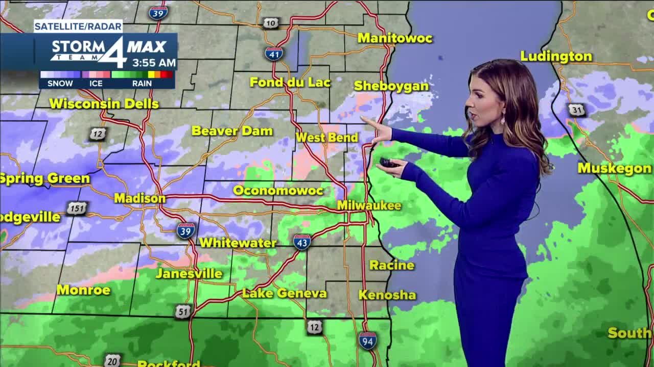 Winter storm slows slightly, impacting Thursday afternoon