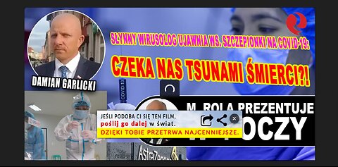 Słynny WIRUSOLOG ujawnia ws. szczepionki na COVID-19: CZEKA NAS TSUNAMI ŚMIERCI?! Damian Garlicki