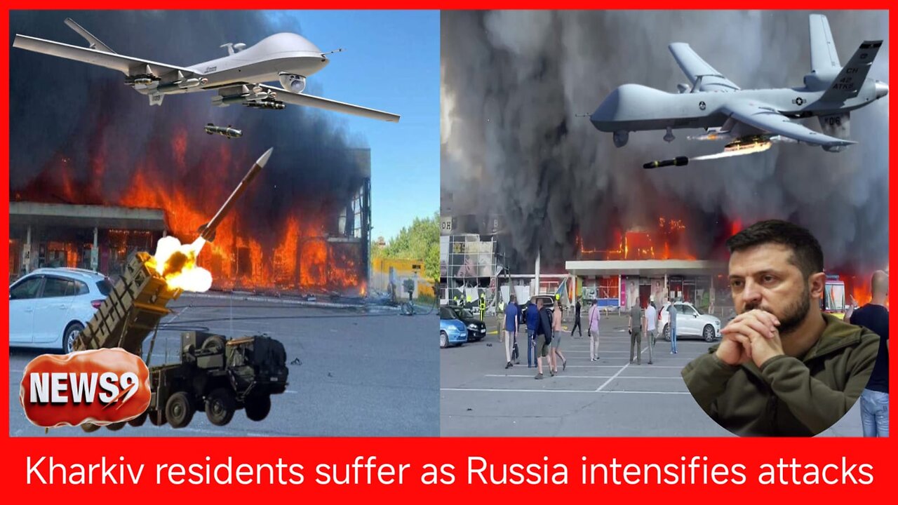 Russia is carrying out heavy attacks on Kharkiv daily and many casualties are being reported