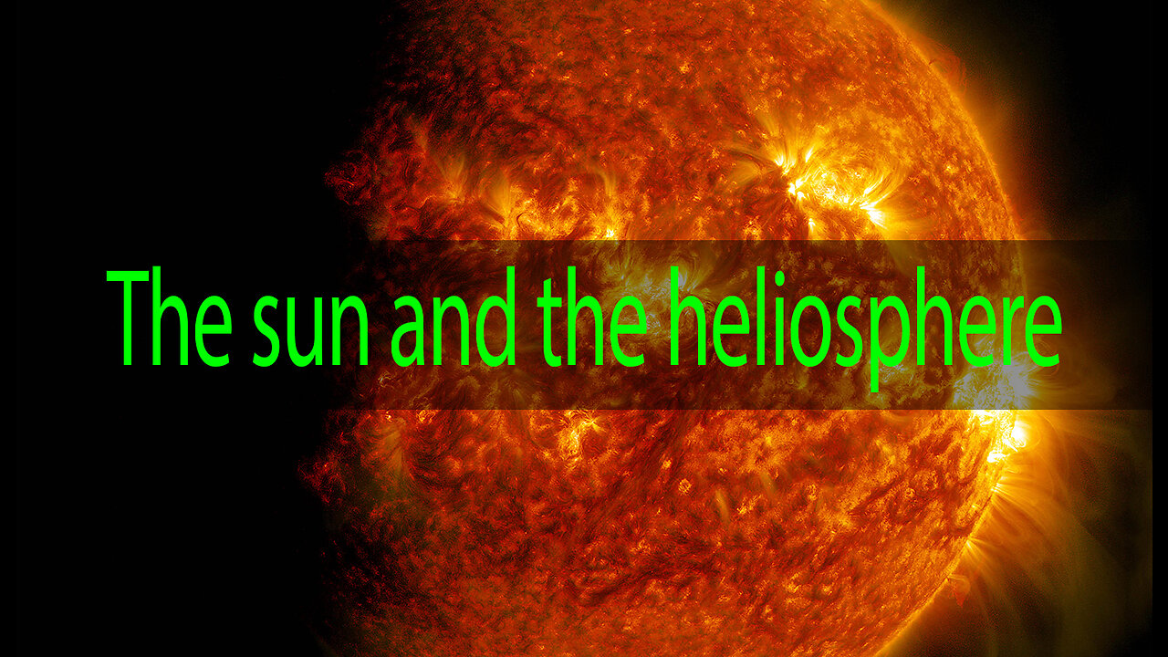 Lecture. Heliosphere of the Sun.