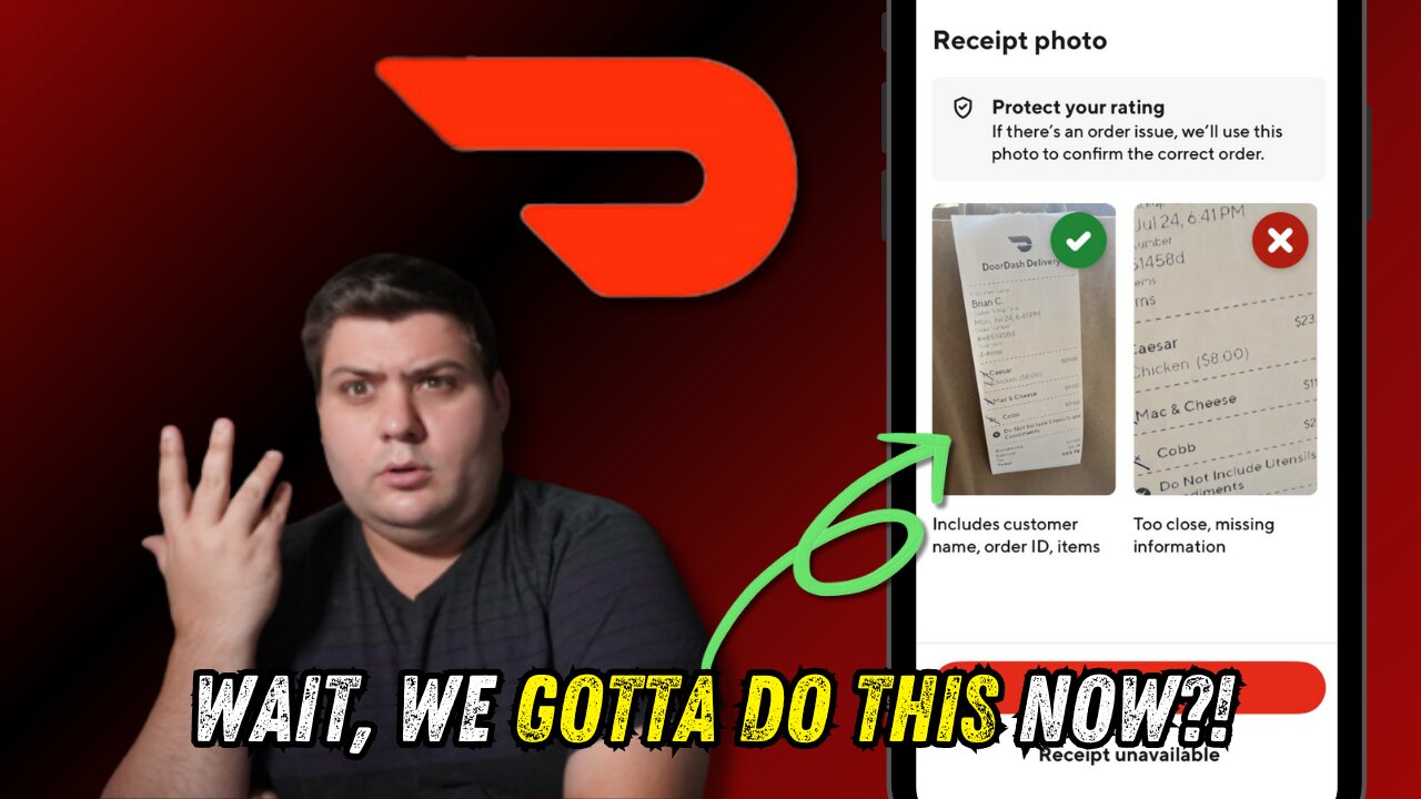 Receipt Photo Verification on Doordash - EVERYTHING You MUST Know!!