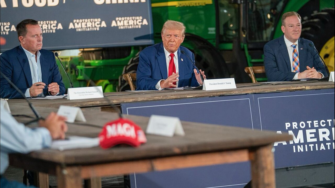 Trump Roundtable Listening to the Farmers in Smithon, PA - 9/23/24