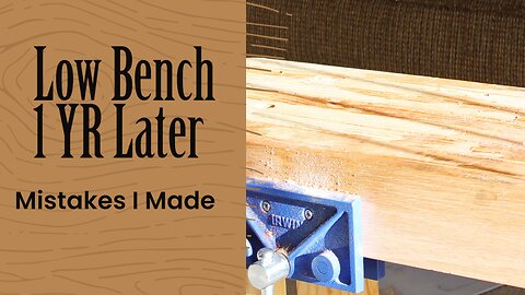 Low Bench 1 Yr Later