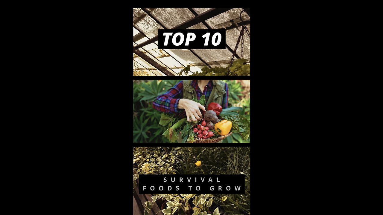 Top 10 Survival Foods to Grow