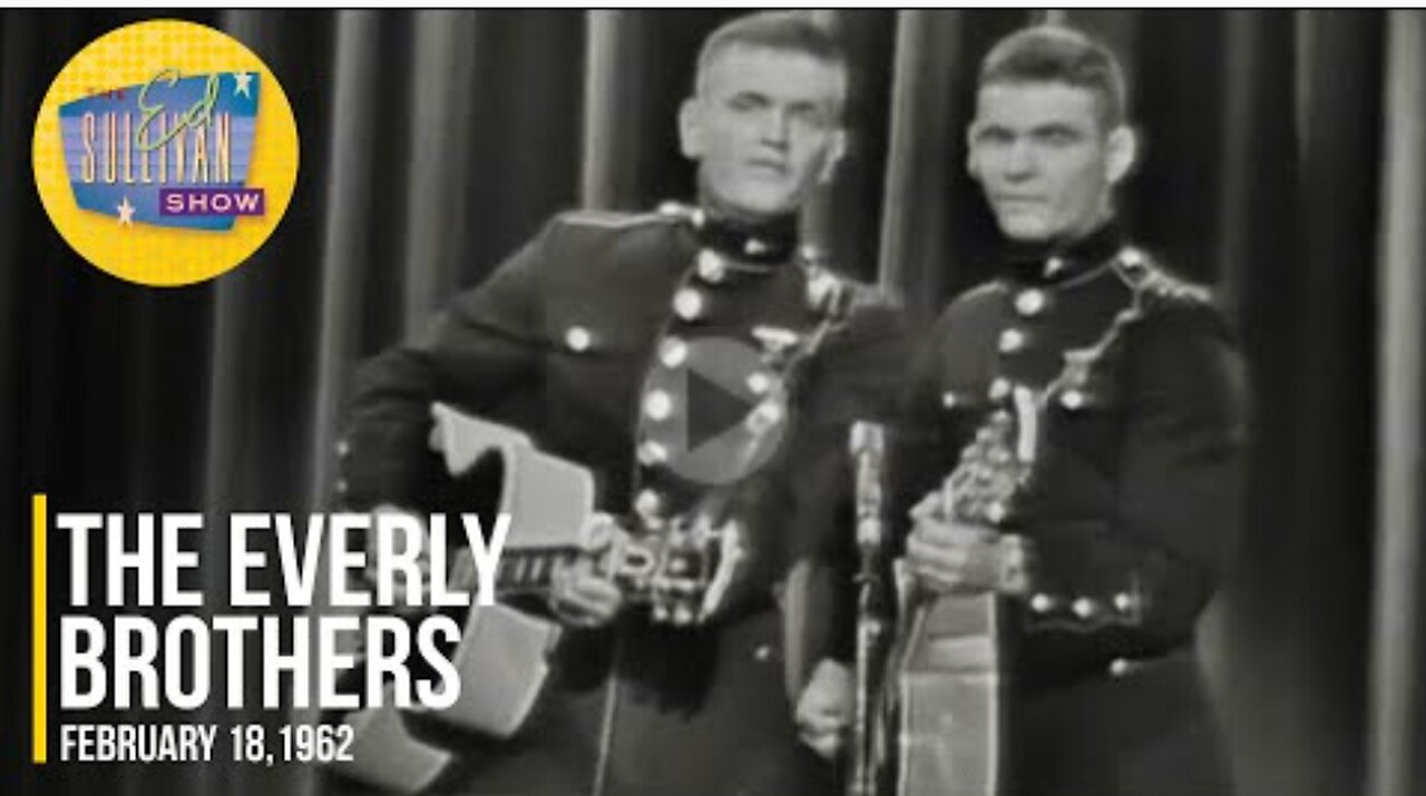 The Everly Brothers "Crying In The Rain" on The Ed Sullivan Show