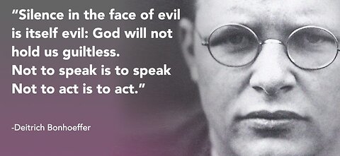 Not to speak is to speak - The silent church in America