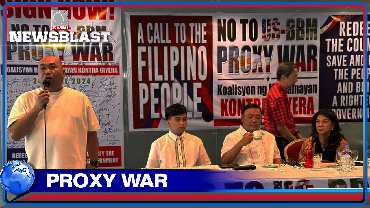 Panawagan kontra 'Proxy War' ng Amerika sa Pilipinas, sinimulan na