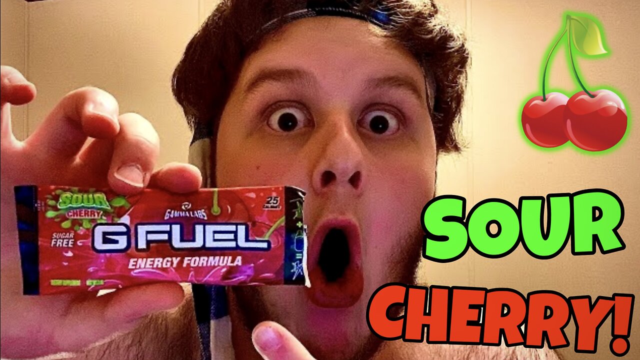 G Fuel SOUR CHERRY Packet REVIEW!