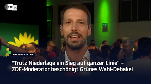 “Trotz Niederlage ein Sieg auf ganzer Linie“ – ZDF-Moderator beschönigt Grünes Wahl-Debakel