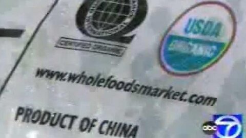 Whole Foods - The world’s leader in natural and organic foods...FROM CHINA (Oops)