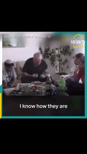 terrorist bibi netanyahu on hot mic