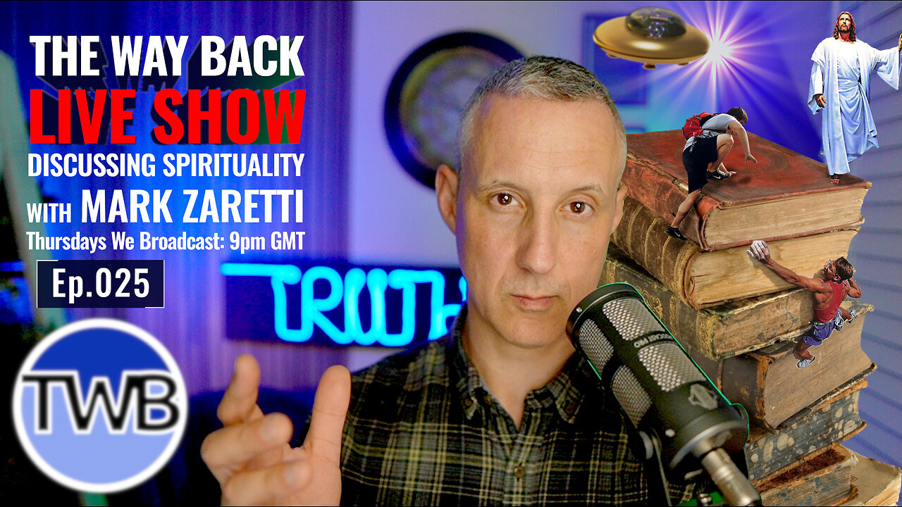 Ep.025 Proof, Knowledge, Jesus, ET & UFOs? | 29/08/24 Discussing Spirituality with Mark Zaretti