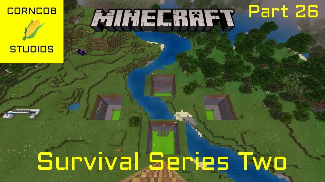 Quad Slime Farm Complete, Ice Farm, & Back to the End | Minecraft | Survival Series Two | Part 26