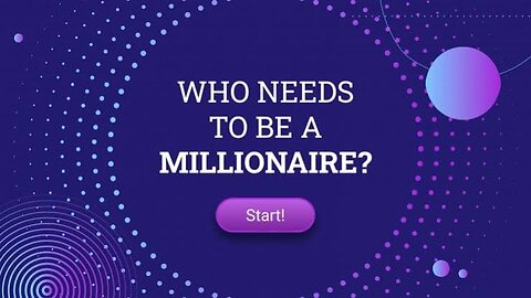 Who wants to be a millionaire