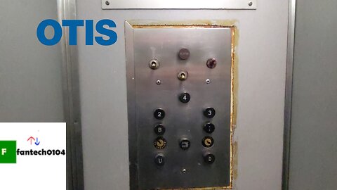 Vintage Otis Traction Elevator @ 188 Post Road - White Plains, New York