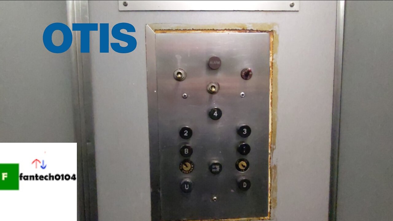 Vintage Otis Traction Elevator @ 188 Post Road - White Plains, New York