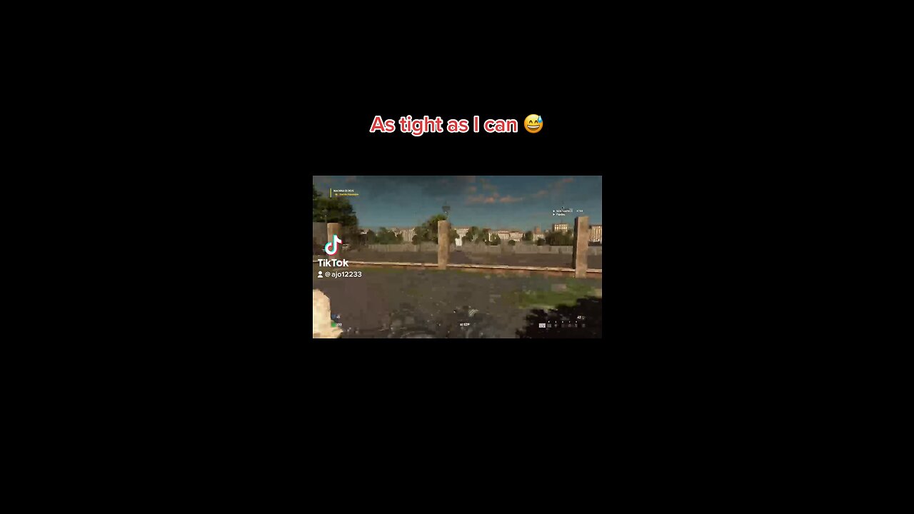 As tight as I can 😅