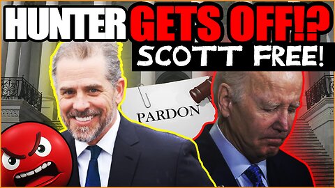 Hunter Biden Gets Off SCOTT FREE!? NO Prison Time! Joe PARDONS FELONY GUN & TAX EVASION Charges!