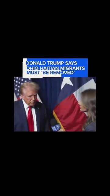TRUMP VOWS TO DEPORT HAITIAN MIGRANTS IN SPRINGFIELD