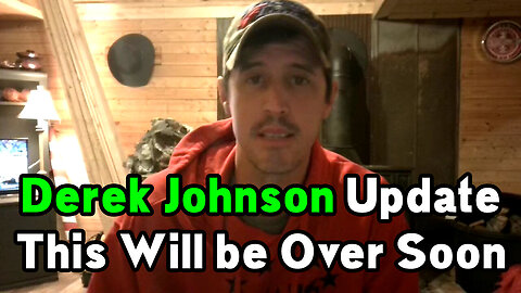 Derek Johnson Shocking - This Will Be Over Soon..