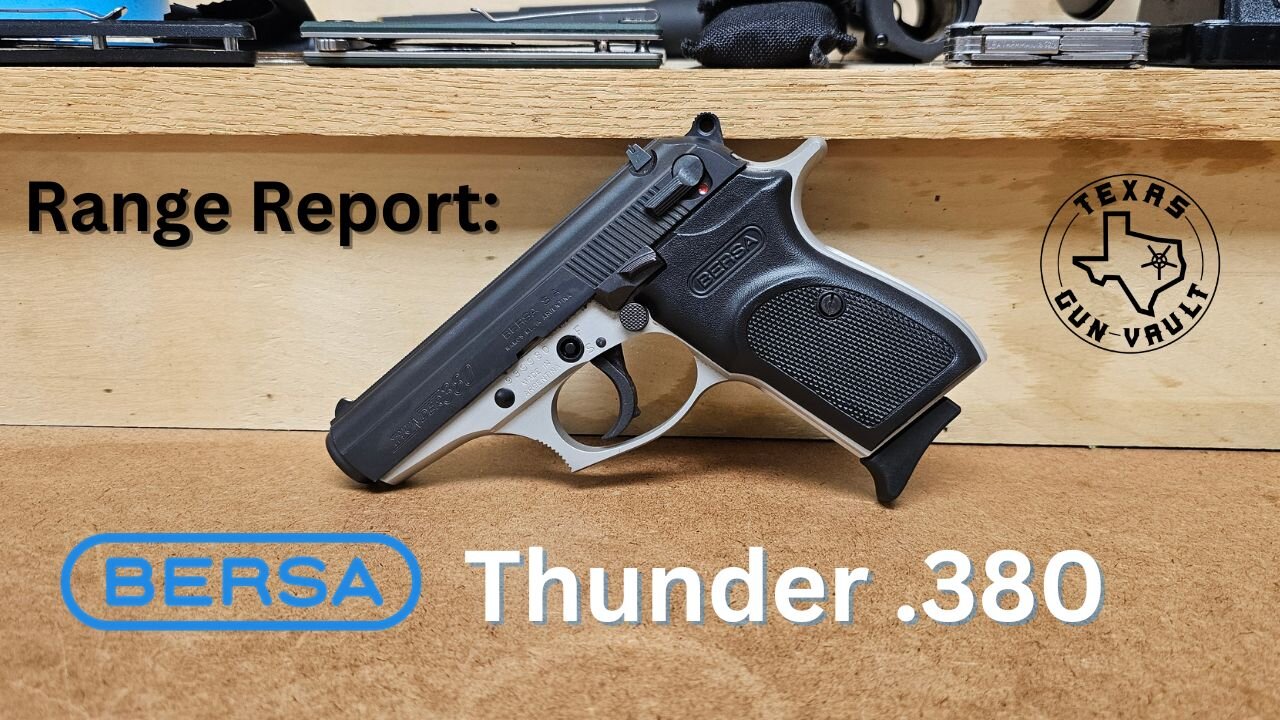 Range Report: Bersa Thunder 380 (A popular & budget friendly CCW pistol)