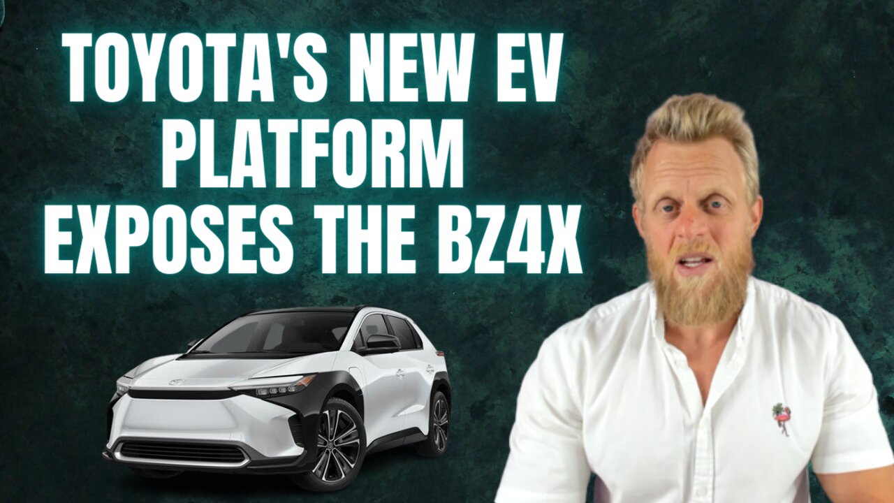 Toyota developing EV-Only platform same EXACT day CEO removed