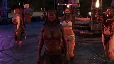 Conan Exiles, New Armor, Bouncing, Busty, Boobs, breast expansion