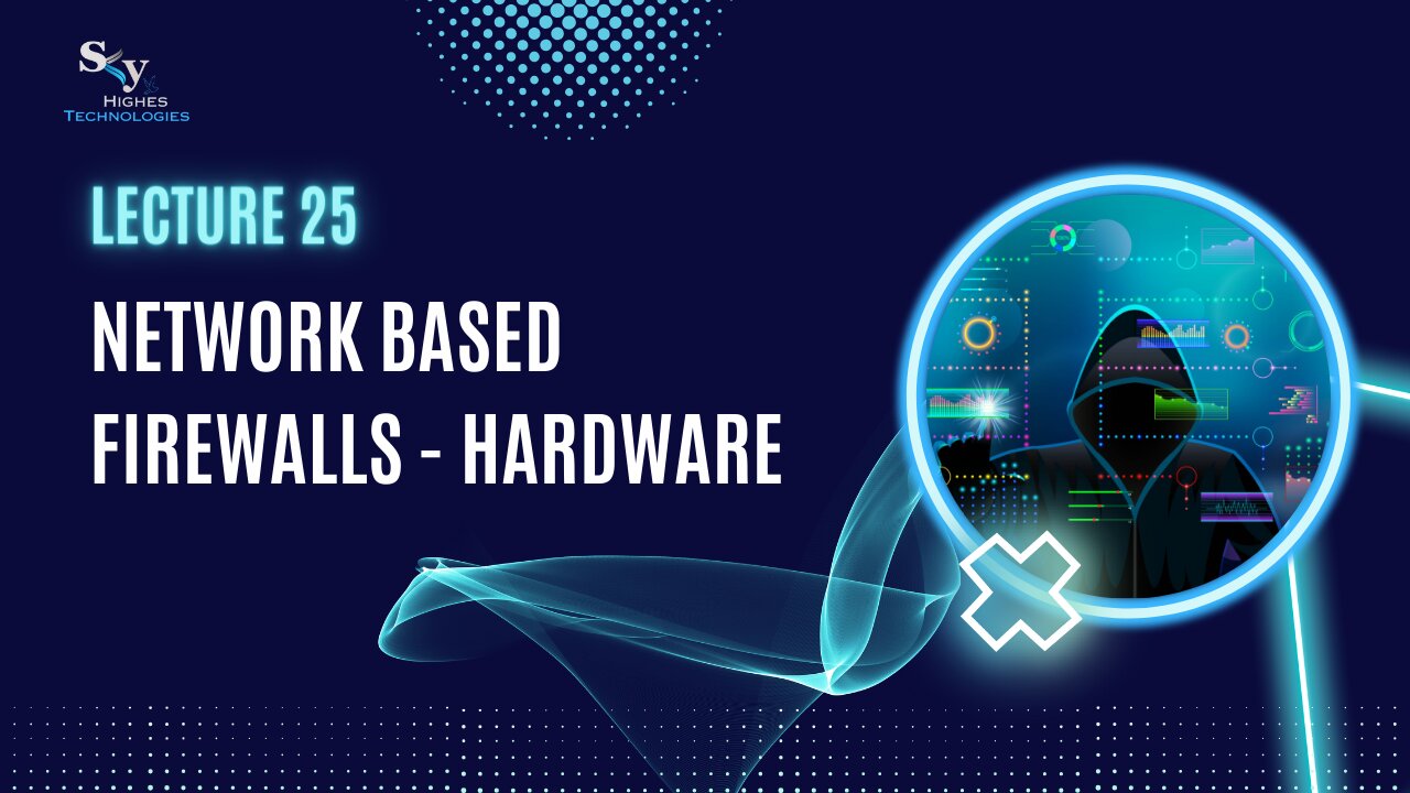 25. Network based firewalls - Hardware | Skyhighes | Cyber Security-Network Security