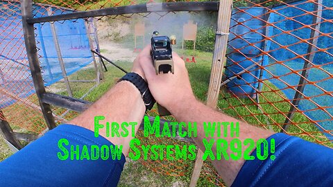 First match with Shadow Systems XR920 - IDPA at PMRPC - 09/22/2024