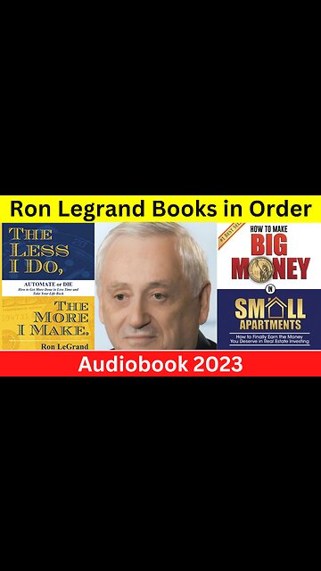 Ron Legrand Books in Order Audiobook 2023 | Remarketing – Real Estate #short