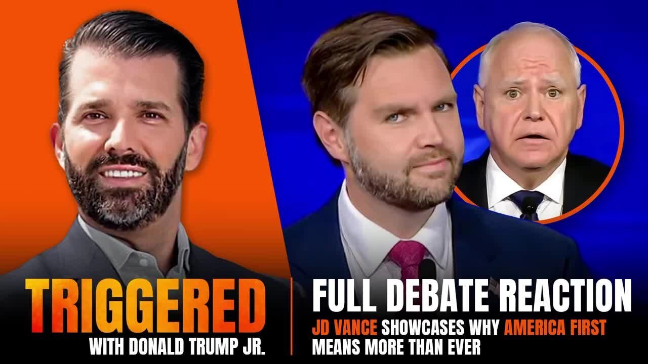 Don Jr.'s Debate Reaction: How Vance Proved Himself! | TRIGGERED (10/3/24)