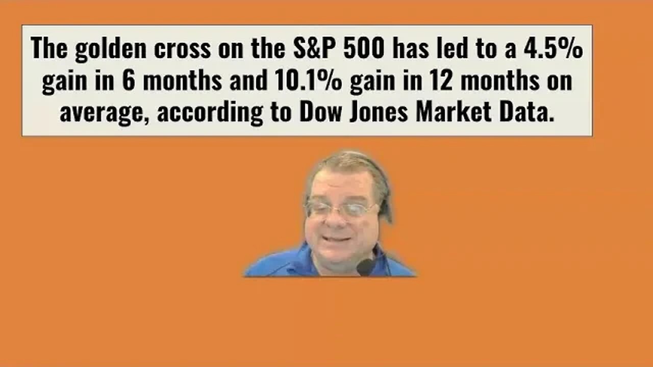 S & P 500 May Be entering a "Golden Cross" #stocks #stocktrading #shorts #stockmarket