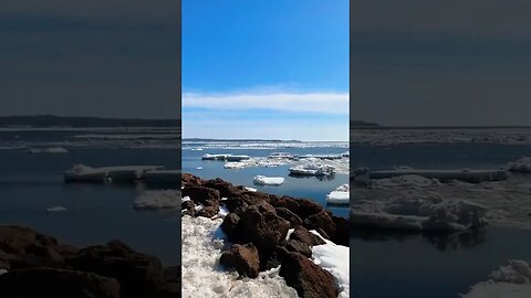 Ice Melting at Victoria Park Charlottetown #victoriapark