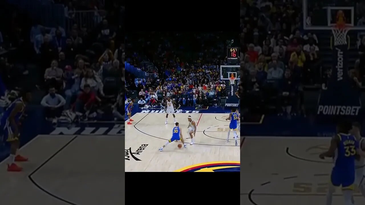 Stephen Curry BREAKS Zeke Nnaji's ANKLES Launches 3point And1 #crossovermeme