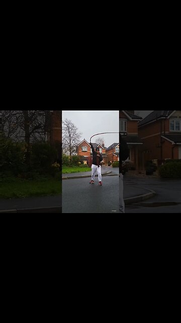 Cracking my bullwhip #shorts