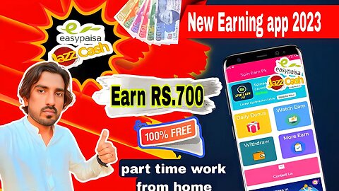how to earn RS.700 💸 part time work from home ⭐ New earning app today