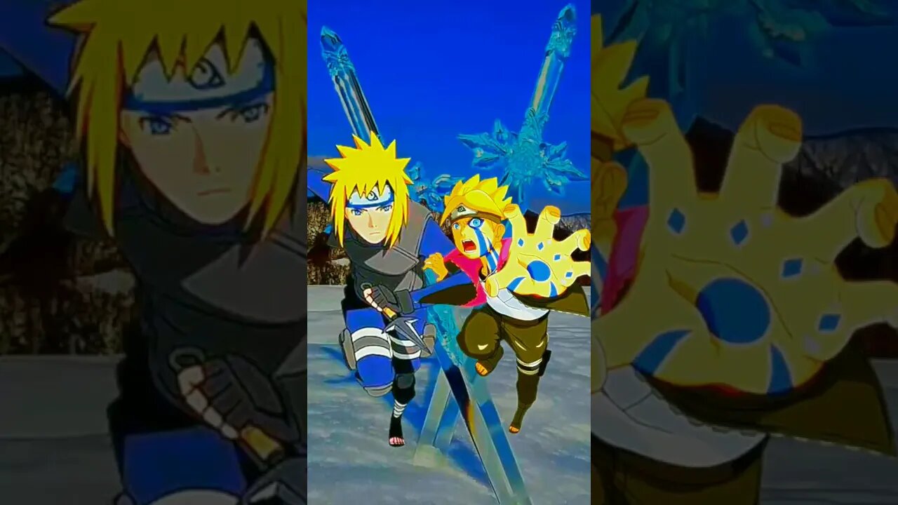 Boruto VS Minato - WHO IS STRONGEST??.#shorts