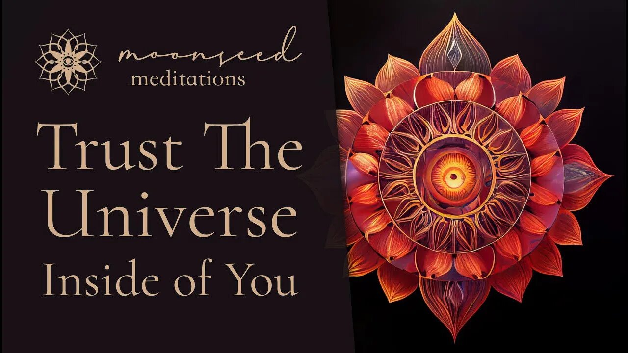 Trust In The Universe | Low Frequency Sound Healing Meditation | Sacred Geometry | Light Language