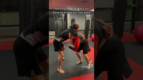 Body lock clinch takedowns #mma #fitness #selfdefense #wrestling