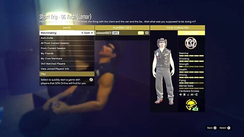 GTA online Ps5 character. No commentary.