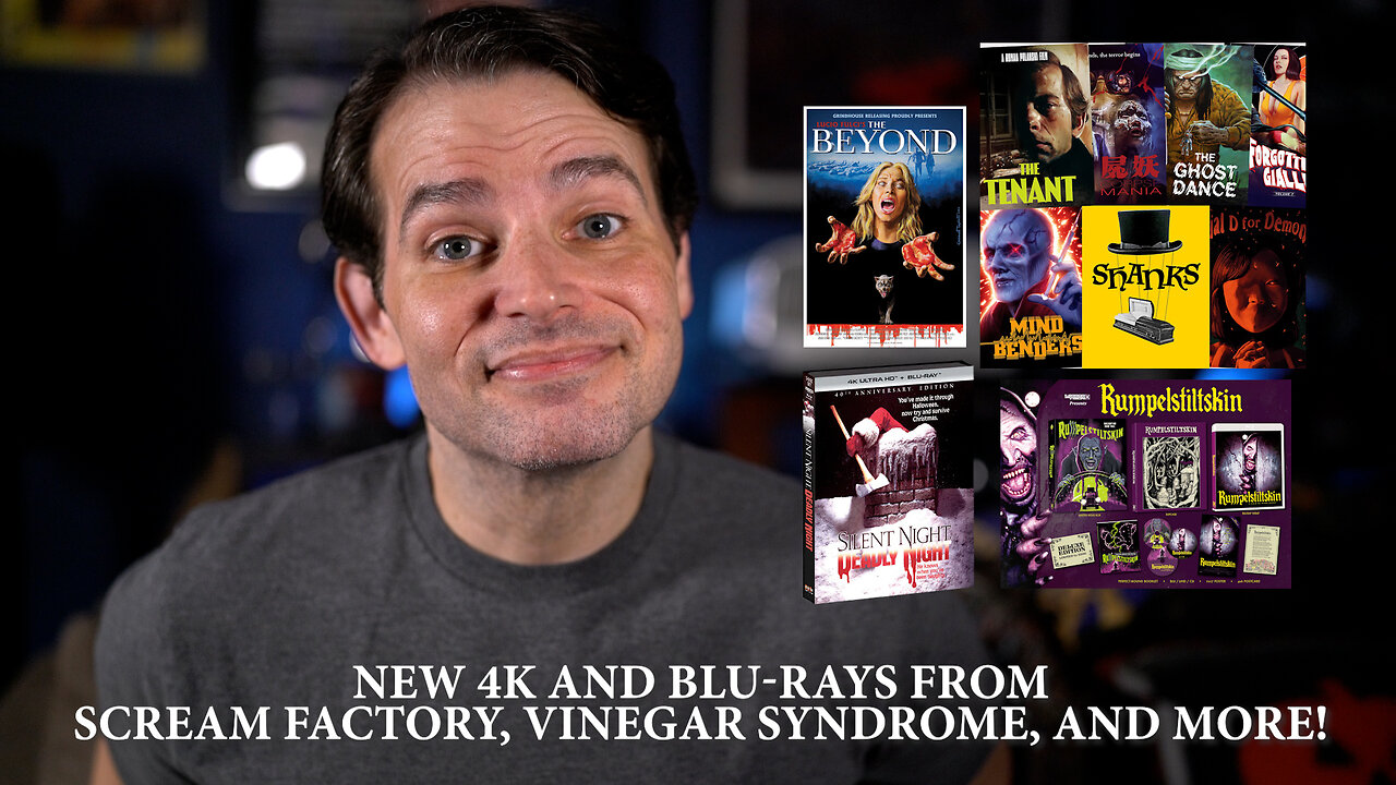 NEW 4K and Blu-rays from Scream Factory, Vinegar Syndrome, Kino, Terror Vision, and More!