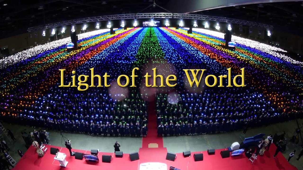 The Graduation cermony perfomance of Shincheonji church of Jesus
