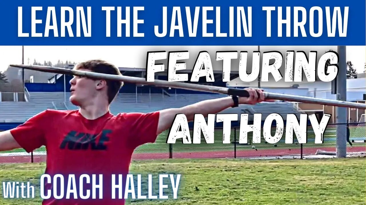 Javelin Throw Practice - Coaching Practice with Anthony Dickson (Left Handed)