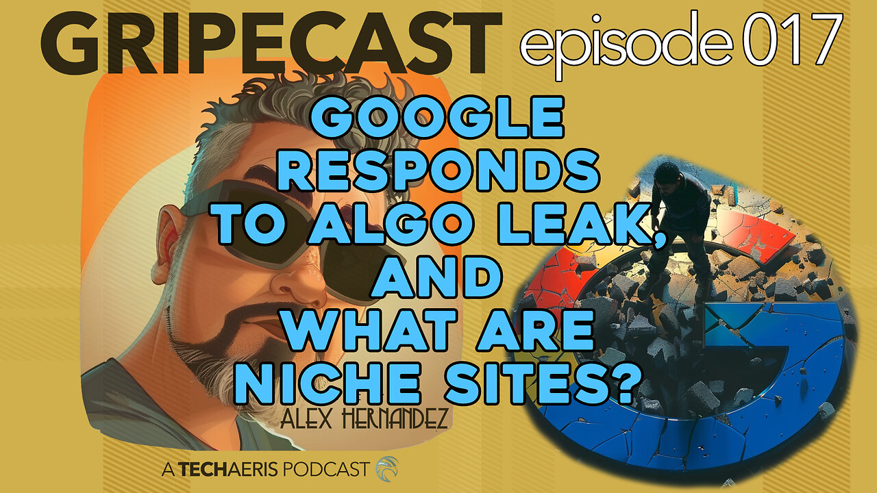 GripeCast Episode 017 — Google Responds | What Are Niche Websites?