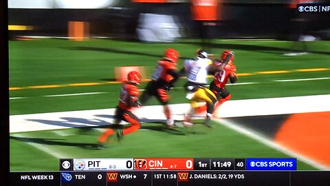 Bengals CB #29 Cam Taylor-Britt 🏈51yd pick six