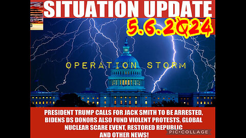 5/8/24 - Situation Update - Trump Return - White Hats Intel - Q Post - Derek Johnson Decode..