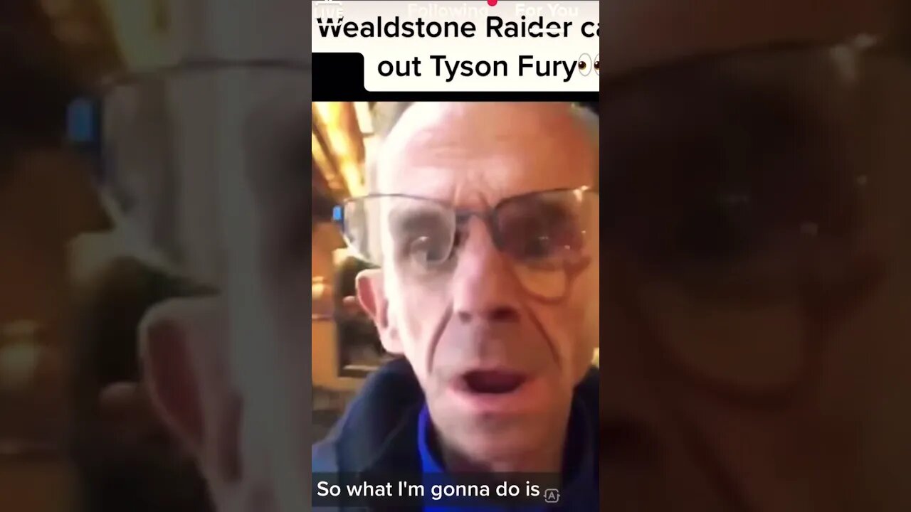 (OH NO tyson furry getting called out by some nitty) 😂🤣🤦 #viral #subscribe #trending #tysonfury!