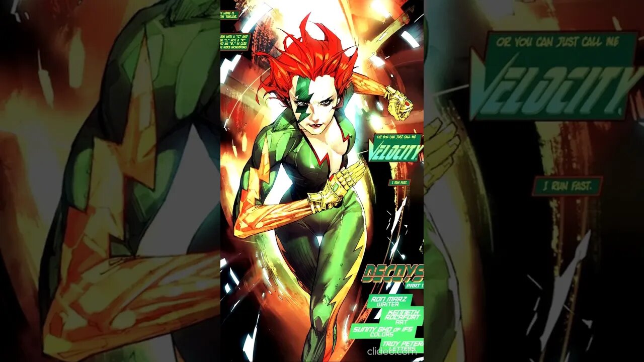 ¿Quién es Velocity? Miembro de CyberForce - Top Cow #shorts