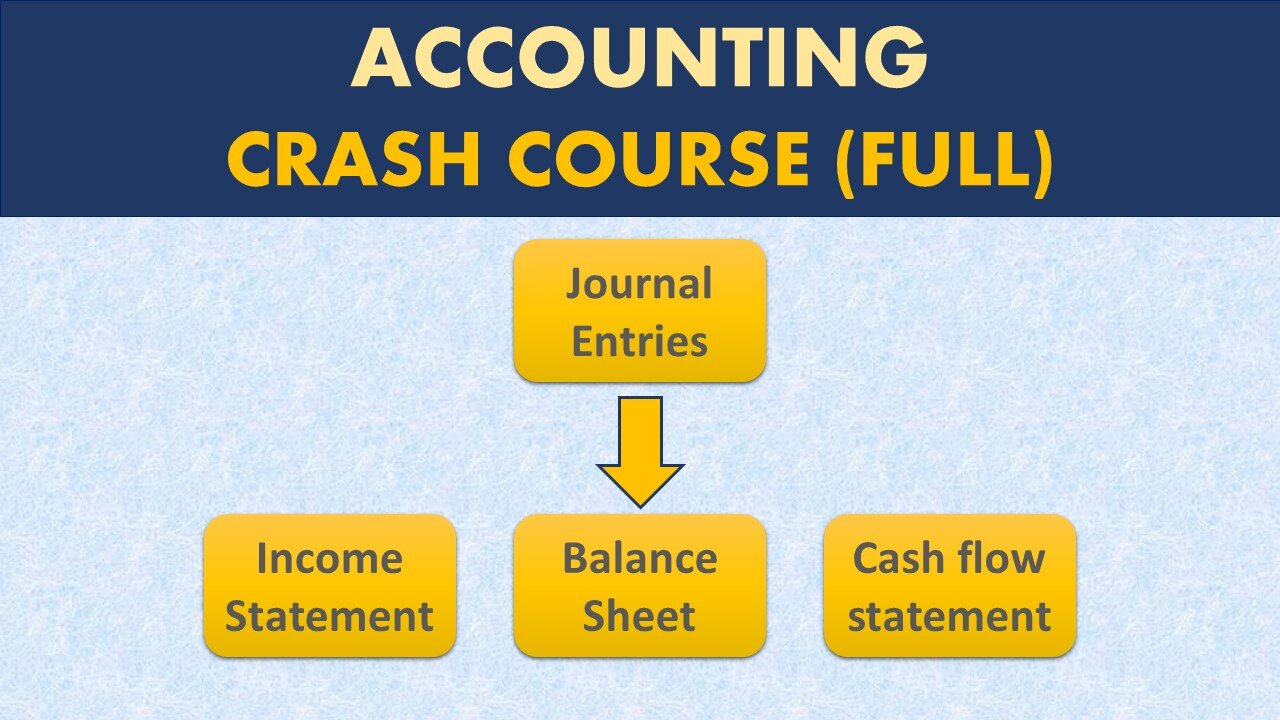 Accounting Crash Course - Be job ready in 1.5 hours!