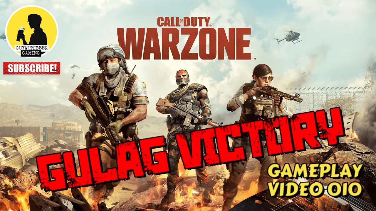 CALL OF DUTY WARZONE | GULAG VICTORY | GAMEPLAY VIDEO 010 [MILITARY BATTLE ROYALE]